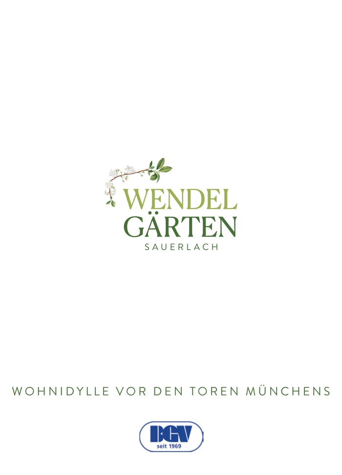 Titelseite Exposé WENDELGÄRTEN Sauerlach